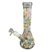 10" Cartoon Beaker Bong - Pineapple