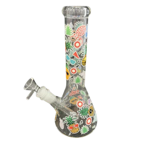 Lucx - 10" Cartoon Beaker Bong - Pineapple