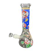 10" Cartoon Beaker Bong - Mario