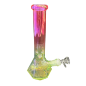 10" Diamond Bong - Pink/Yellow