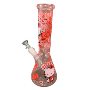 Lucx - 10" Hello Kitty Beaker Bong - Pink