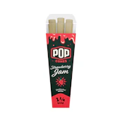 Pop Cones - Strawberry Jam 1 1/4 Cones (6 Pack)