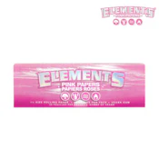 Elements - Pink 1 1/4 Rolling Papers