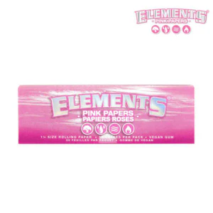 Elements - Elements - Pink 1 1/4 Rolling Papers