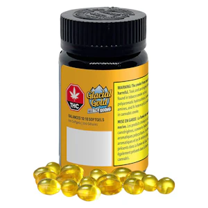 Glacial Gold  - Balanced 10:10 Softgels 100x10mg - Glacial Gold