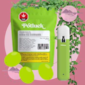 SOUR GREEN GRAPE DISPO - POTLUCK - 1G