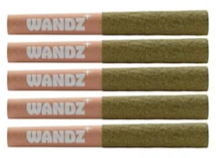 Bubble Kush WANDZ PUFFZ | Dubai Delight Infused Pre-Rolls - Hybrid - 5x0.5g