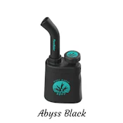 Piece Maker Klutch Silicone Bubbler/Rig - Abyss Black