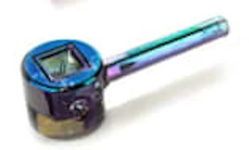 Red Eye Tek - GREEN METALLIC 4.5" TERMINATOR CIRCLE HAND PIPE