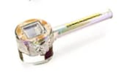 Red Eye Tek - RAINBOW METALLIC 4.5" TERMINATOR CIRCLE HAND PIPE