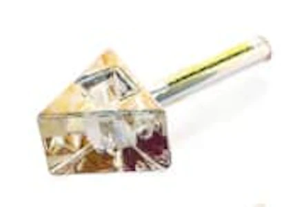Red Eye Tek - RAINBOW METALLIC 4.5" TERMINATOR TRIANGLE HAND PIPE