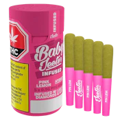 Pink Lemon 5 x 0.5g Infused Pre-Rolls - Baby Jeeter