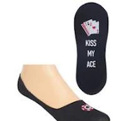 "Kiss My Ace" Ankle Socks