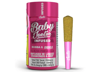 JEETER - BABY JEETER BUBBA G INFUSED | 5 x 0.5g