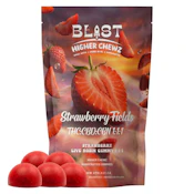BLAST - Higher Chewz Strawberry Fields Live Rosin CBN:CBD:THC 1:1:1 - 5 x 4.7g Soft Chews