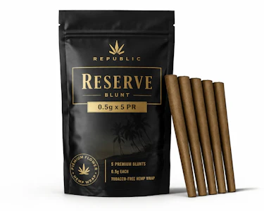 The Republic - Reserve Blunt (0.5g x 5) - The Republic