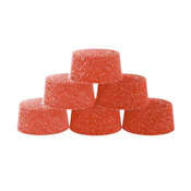 BIGGIES | Peach Lime Fizz Live Resin THC:CBC Chews | 6 x 10 mg