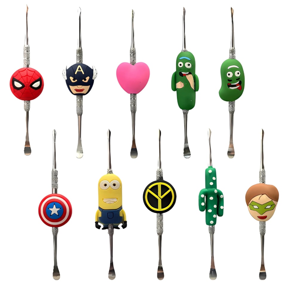 ACC - One Wholesale - Cartoon Silicone Dabber