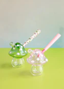 Mushroom Joint Bubbler - Pink