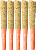 The Loud Plug - Drippyz Lemon GLTO Infused Pre-rolls 5x0.5g | 2.5g