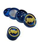 GHOST 4 parts Color Grinder with a decoration lid | Blue