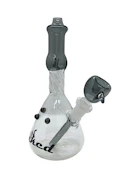7" Wicked Twisted Water Pipe | Grey
