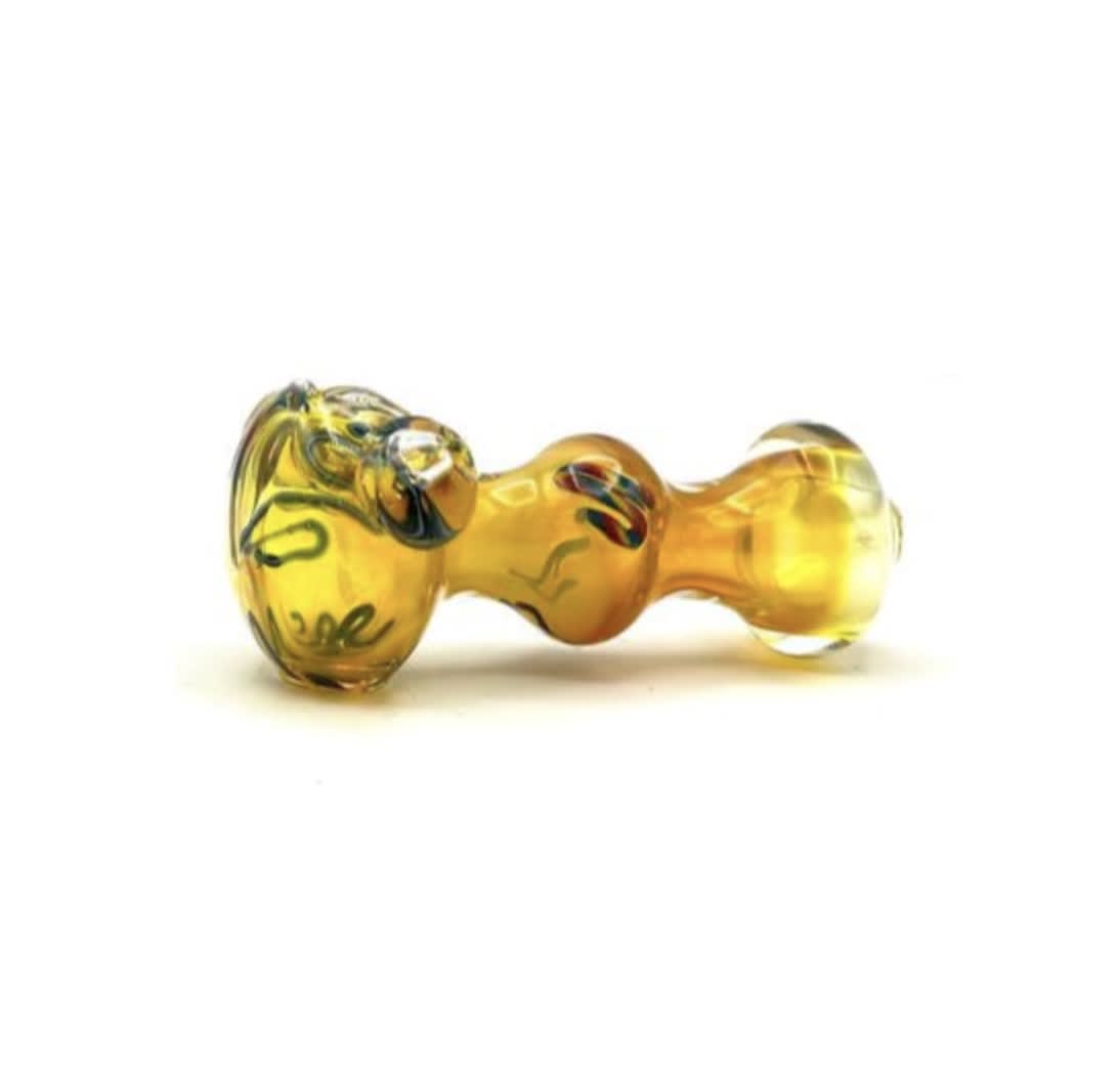 5" Cartel Fumed Scribble Spoon Pipe