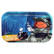 Premium Metal Rolling Tray - medium - [Assorted Designs]