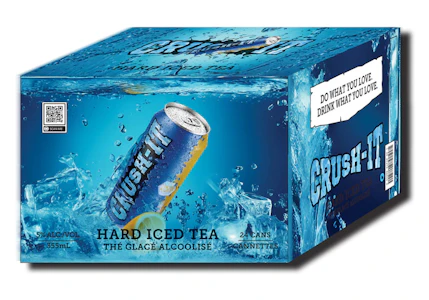 Crush-it Hard - 24C Crush It Hard Iced Tea 24 cans