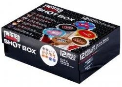 12PK TWISTED SHOTZ SHOT BOX - 360ML