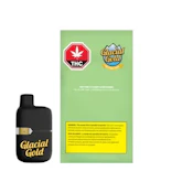 Glacial Gold - Anytime 1:1 Honey Dewcumber 1g Disposable Vape Pen