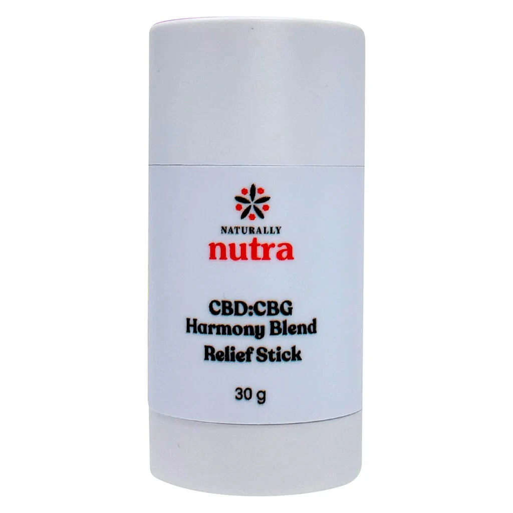 NATURALLY NUTRA - CBD:CBG HARMONY BLEND | Naturally Nutra Relief Stick | Ease Main Image