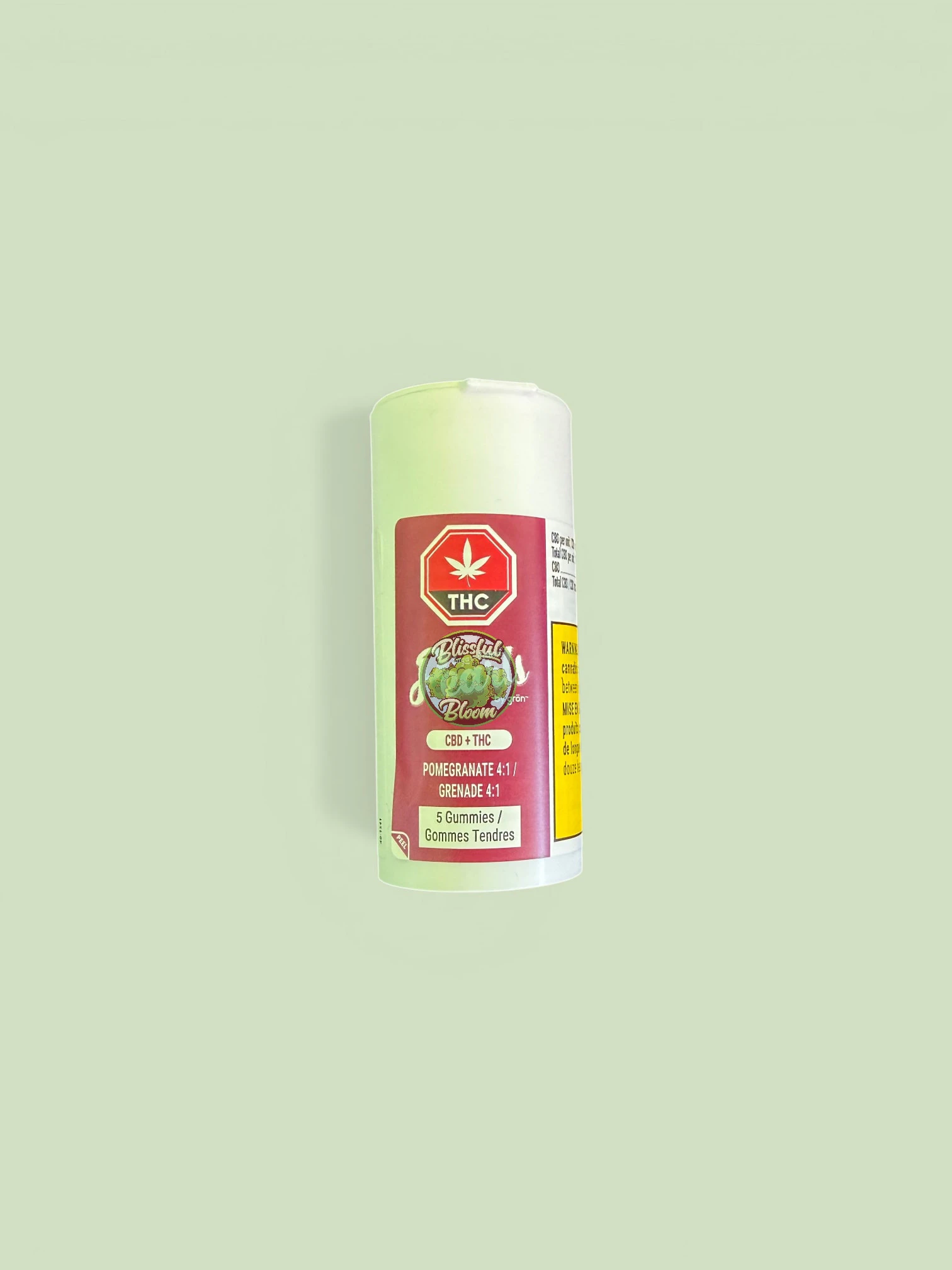Pearls by Gron - Pearls - Pomegranate - CBD:THC - 4:1 - 5x2MG THC Main Image