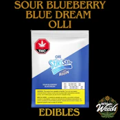 Sour Blueberry Blue Dream Live Rosin - 4 x 2.5mg