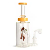 Dab Rig: 8.5" Jade Yellow Apiary Concentrate Rig
