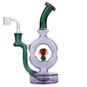 Red Eye Glass 9" Donut Rig Various Colors