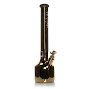 18" 24K Gold Terminator Hex Tube Water Pipe