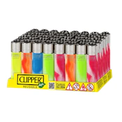 Clipper Fluo Nebula Lighters
