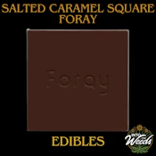 Salted Caramel Chocolate Square THC CBD - 1 x 10mg