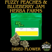 Barn Bag Fuzzy Peaches x Blueberry Jam - 2 x 7g