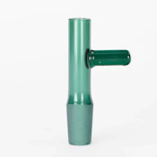 14mm Glass Popper Bowl (Smoke Green)