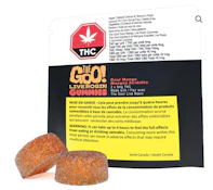 The Goo! Sour Mango Live Rosin 2x5mg soft chews