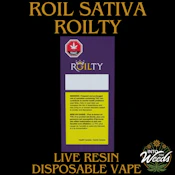 Roil Sativa Live Resin - 1g