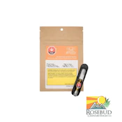 1g  BC Garlic Papaya Live Rosin LTO Vape Cart.