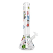 Red Eye Glass | 15" Glow in the Dark Lost in Space Bong
