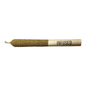 PEACH RIZZ DISTILLATE 1G SINGLE INFUSED PRE-ROLLS (PEACH RINGZ)