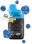 Sticky Greens Blue Razzleberry Dripbar 0.95g Disposable Vape