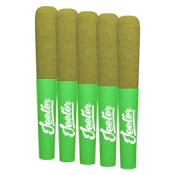 Baby Jeeter Strawberry Sour Diesel Infused Pre-Roll 5x0.5g Resin