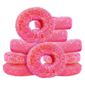 100 CBG 100 THC Multipack Sour Watermelon 10x1 Pack Soft Chews
