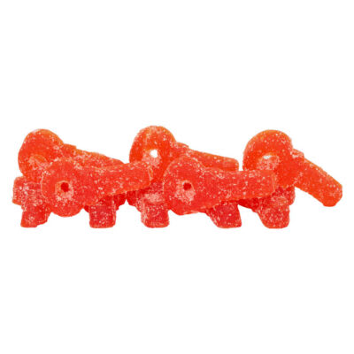 Atomic Sours Foggy Peaches 10pc Multipack